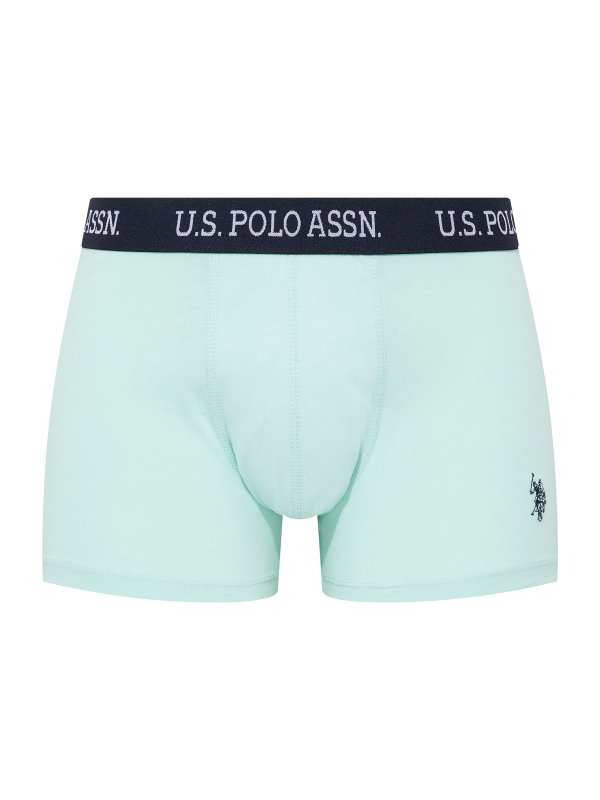 U.S. POLO ASSN. 3Pack boxerky 80446 tm.modrá, mint, tm.šedá | Vermali.cz